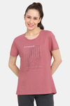 Rosaline Easy Movement Relaxed Top - Mineral Red — thumbnail 1
